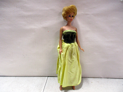 image of Vintage Barbie Doll in Evening Gown