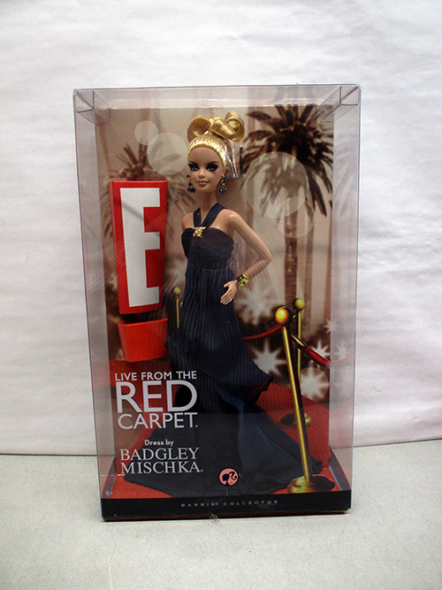 image of Badgley Mischka Barbie Doll in Original Packaging