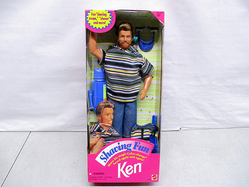 image of Shaving Fun Ken Doll in Original Packaging