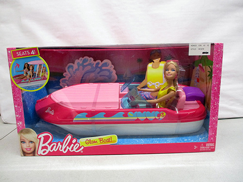 image of Barbie Glam Boat Playset in Original Packaging