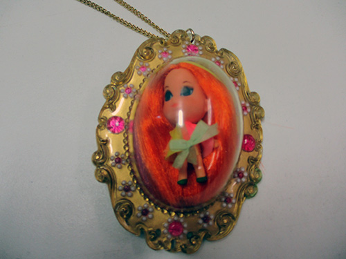 image of 1960s Mattel Liddle Kiddle Lucky Locket doll
