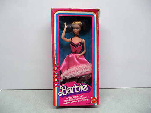 image of Mattel Dolls of the World France Barbie in Box