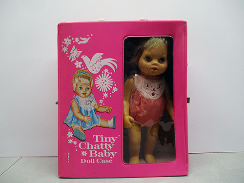 image of Tiny Chatty Baby Doll with Case