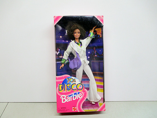 image of Mattel 70s Disco Barbie Doll in Original Box