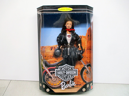 image of Mattel Harley-Davidson Barbie Doll with Motorcycle Gear