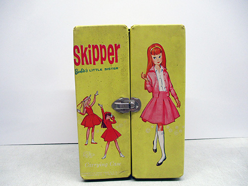 image of 1960s Skipper Barbie Carrying Case