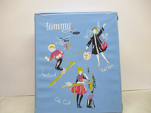 image of Tammy Doll Carrying Case with Illustrations