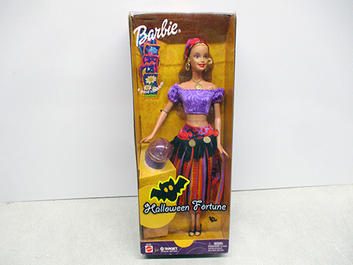 image of Halloween Fortune Barbie Doll in Original Packaging