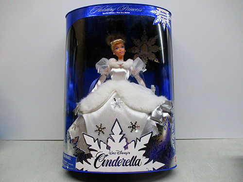image of Mattel Disney Holiday Princess Cinderella Doll