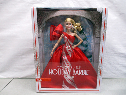 image of 2019 Holiday Barbie Doll in Original Packaging