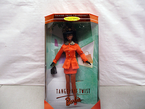 image of Mattel Barbie Tangarine Twist Doll in Original Packaging