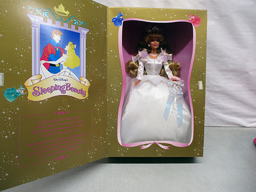 image of Walt Disney Sleeping Beauty Barbie Doll in Box
