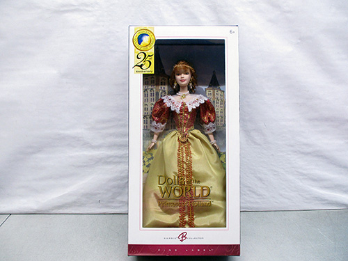 image of Dolls of the World Princess of Holland Barbie