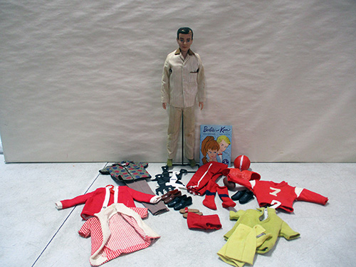 image of Ken Doll with Clothing and Accessories Set