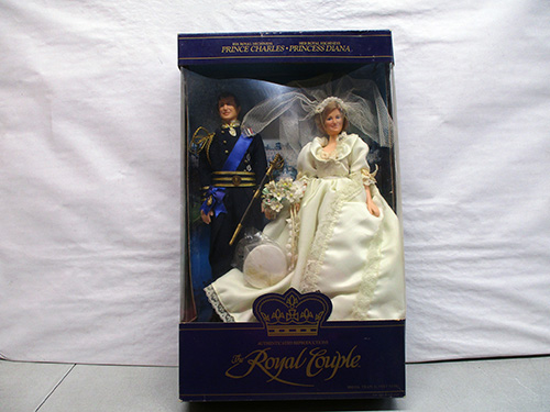 image of Royal Couple Prince Charles and Lady Diana Doll Set