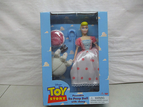 image of Thinkway Toys Disney Toy Story Bo Peep Doll with Sheep in Box