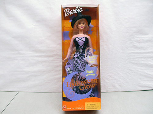 image of Barbie Halloween Glow Special Edition Doll in Box