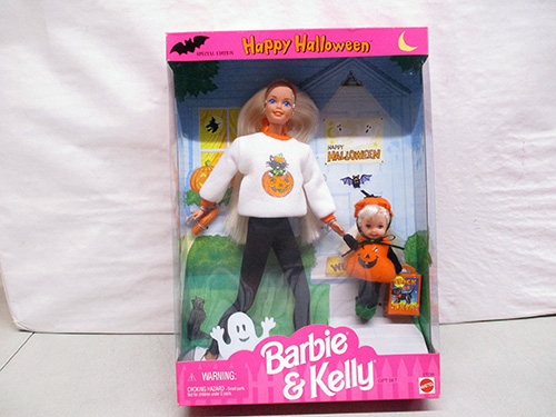 image of Barbie and Kelly Happy Halloween Set