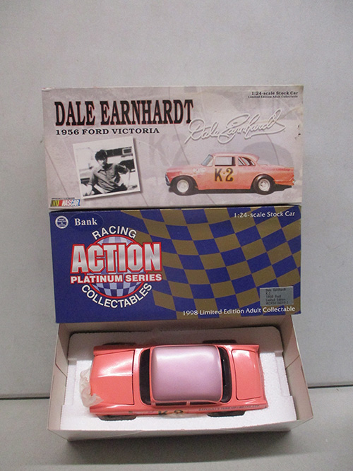 image of Dale Earnhardt 1956 Ford Victoria Model Bank