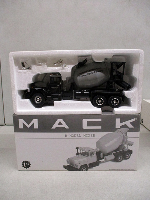 image of First Gear Mack R-Model Mixer Diecast Model