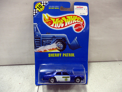 image of Hot Wheels Sheriff Patrol Die-Cast Car