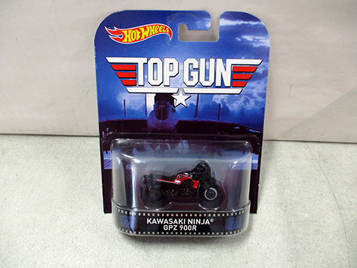 image of Hot Wheels Top Gun Kawasaki Ninja GPZ 900R