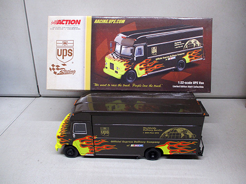 image of Limited Edition UPS Racing Van Model