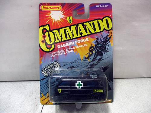 image of Matchbox Commando Dagger Force Van