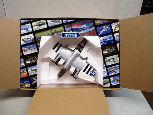 image of Armour Collection Diecast Model Airplane with box