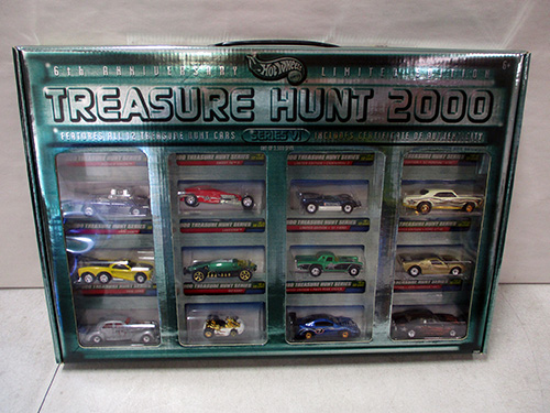 image of Hot Wheels Treasure Hunt 2000 Set