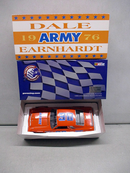 image of Dale Earnhardt 1976 Army NASCAR Diecast Car