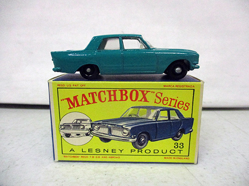 image of Matchbox Series Lesney No. 33 Ford Zephyr