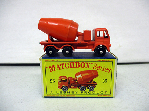 image of Matchbox Lesney No. 26 Concrete Mixer Toy