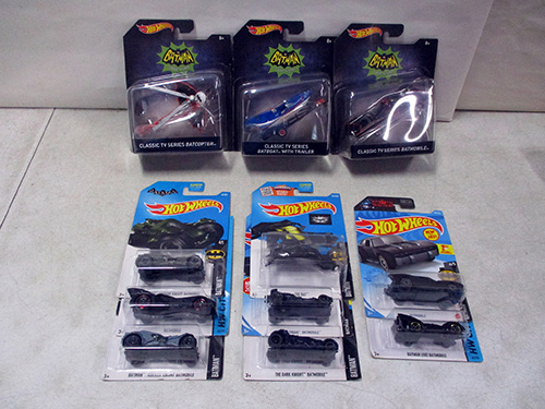 image of Hot Wheels Batman Vehicle Collection