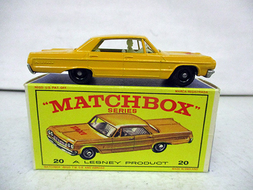 image of Matchbox Lesney No. 20 Chevrolet Impala