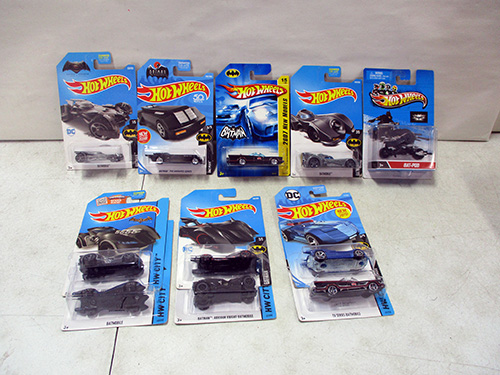 image of Hot Wheels Batman Car Collection