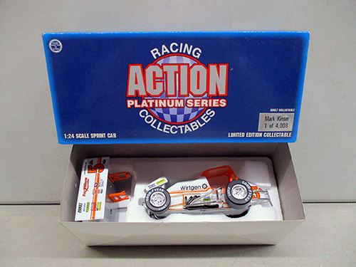 image of Mark Kinser Action Platinum Series 1:24 Scale Sprint Car