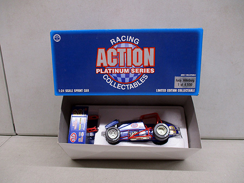 image of Andy Hillenburg Action Racing Platinum Series 1:24 Scale Sprint Car