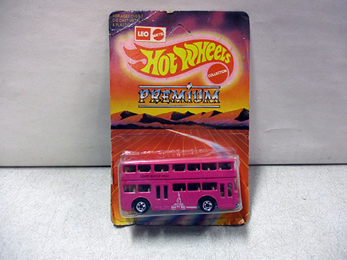 image of Mattel Hot Wheels Premium Double Decker Bus