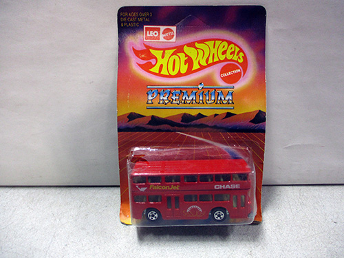 image of Hot Wheels Falcon Jet Double Decker Bus