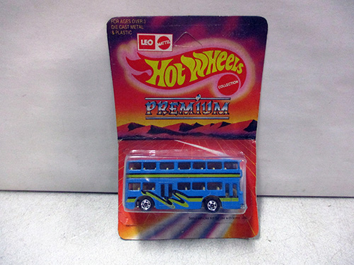 image of Mattel Hot Wheels Double Decker Bus