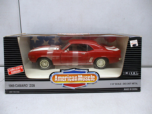 image of American Muscle 1969 Camaro Z/28 Die-Cast Model