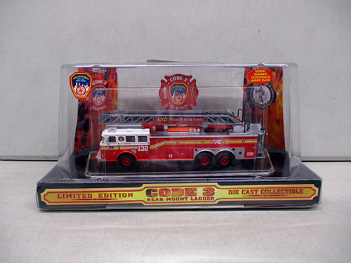 image of Code 3 FDNY Diecast Fire Truck