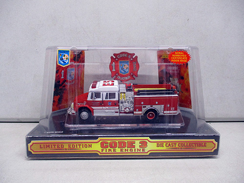 image of Code 3 Die-Cast Fire Engine