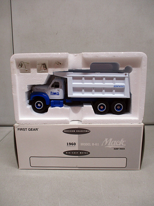 image of First Gear 1960 Mack B-61 Dump Truck Model