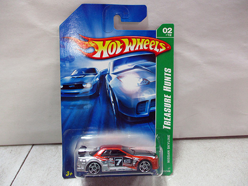 image of Hot Wheels Nissan Skyline Treasure Hunt