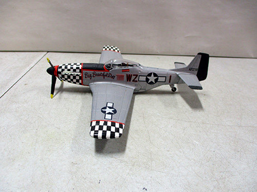 image of Franklin Mint P-51 Mustang Die-Cast Model