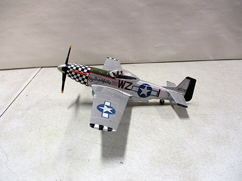 image of Franklin Mint P-51 Mustang Model Airplane