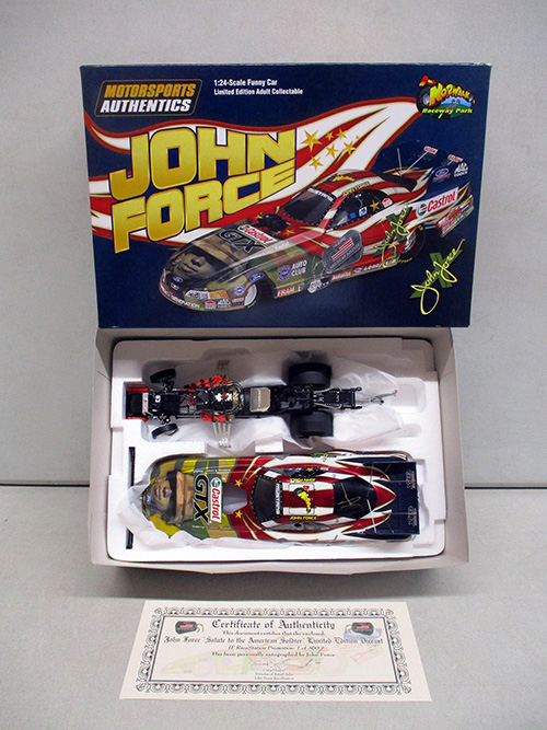 image of Motorsports Authentics John Force 1:24 Funny Car