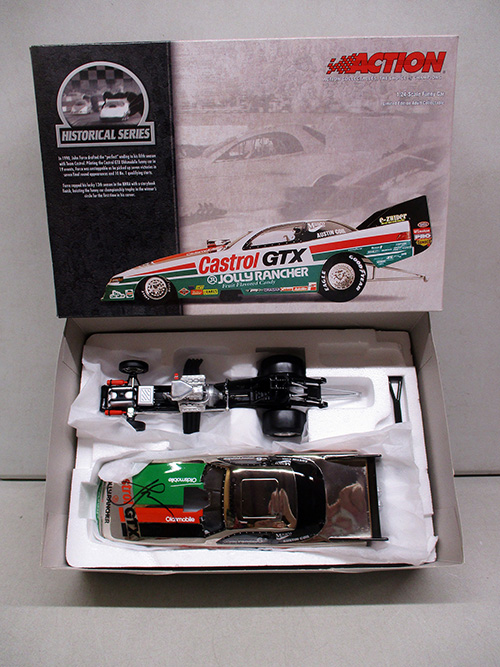 image of John Force Action Historical Series Die-Cast Model Car